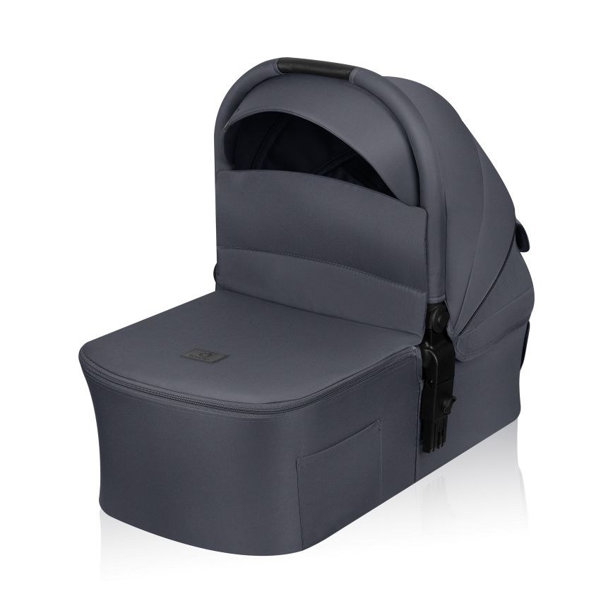 Lionelo - Kombinierter Kinderwagen 2-in-1 AMBER PLUS Grau Graphit