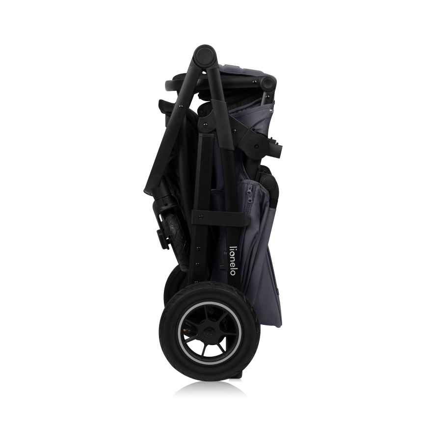 Lionelo - Kombinierter Kinderwagen 2-in-1 AMBER PLUS Grau Graphit