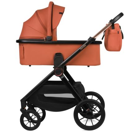 Lionelo - Kombinierter Kinderwagen 2-in-1 LAYLA Braun-Rost