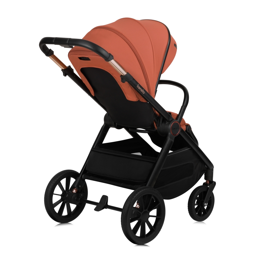Lionelo - Kombinierter Kinderwagen 2-in-1 LAYLA Braun-Rost