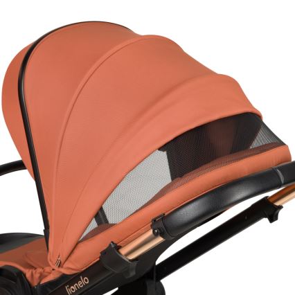 Lionelo - Kombinierter Kinderwagen 2-in-1 LAYLA Braun-Rost