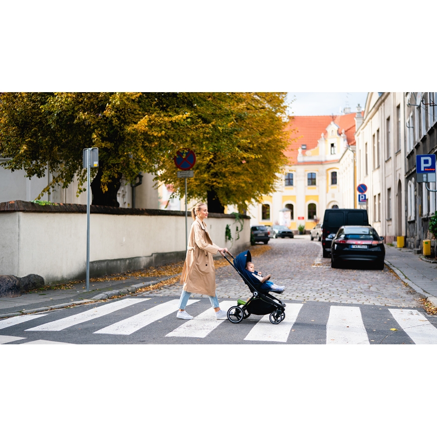 Lionelo - Kombinierter Kinderwagen 2-in-1 MIKA Blue Navy