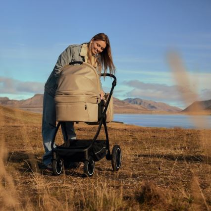 Lionelo - Kombinierter Kinderwagen 3-in-1 MERIL Beige Sand