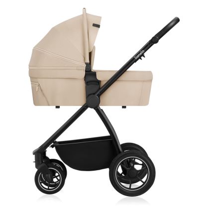 Lionelo - Kombinierter Kinderwagen 3-in-1 MERIL Beige Sand