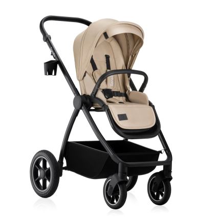 Lionelo - Kombinierter Kinderwagen 3-in-1 MERIL Beige Sand