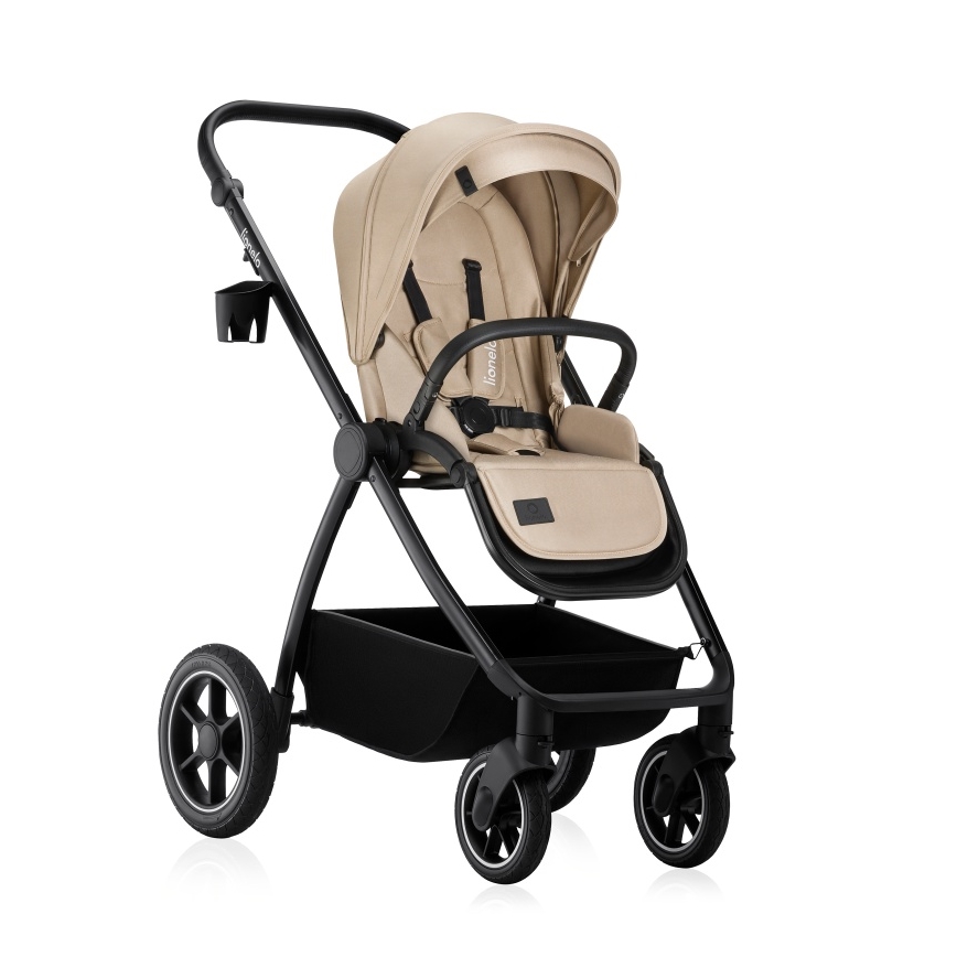 Lionelo - Kombinierter Kinderwagen 3-in-1 MERIL Beige Sand