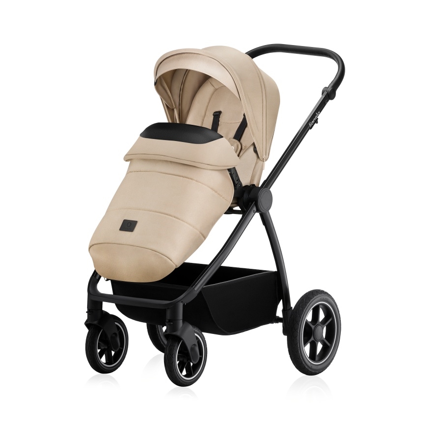 Lionelo - Kombinierter Kinderwagen 3-in-1 MERIL Beige Sand