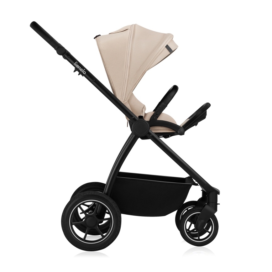 Lionelo - Kombinierter Kinderwagen 3-in-1 MERIL Beige Sand