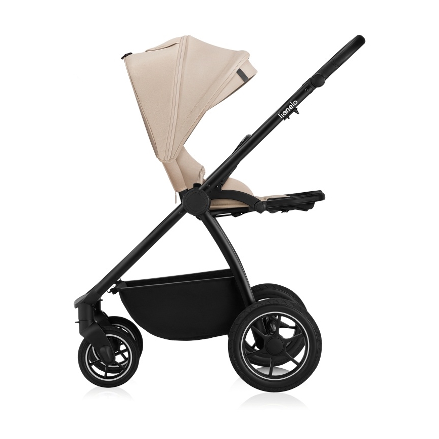 Lionelo - Kombinierter Kinderwagen 3-in-1 MERIL Beige Sand