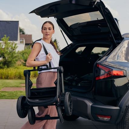 Lionelo - Kombinierter Kinderwagen 3-in-1 MIKA PLUS Grey Stone