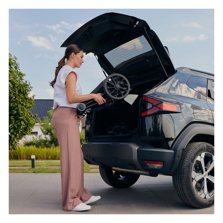 Lionelo - Kombinierter Kinderwagen 3-in-1 MIKA PLUS Grey Stone