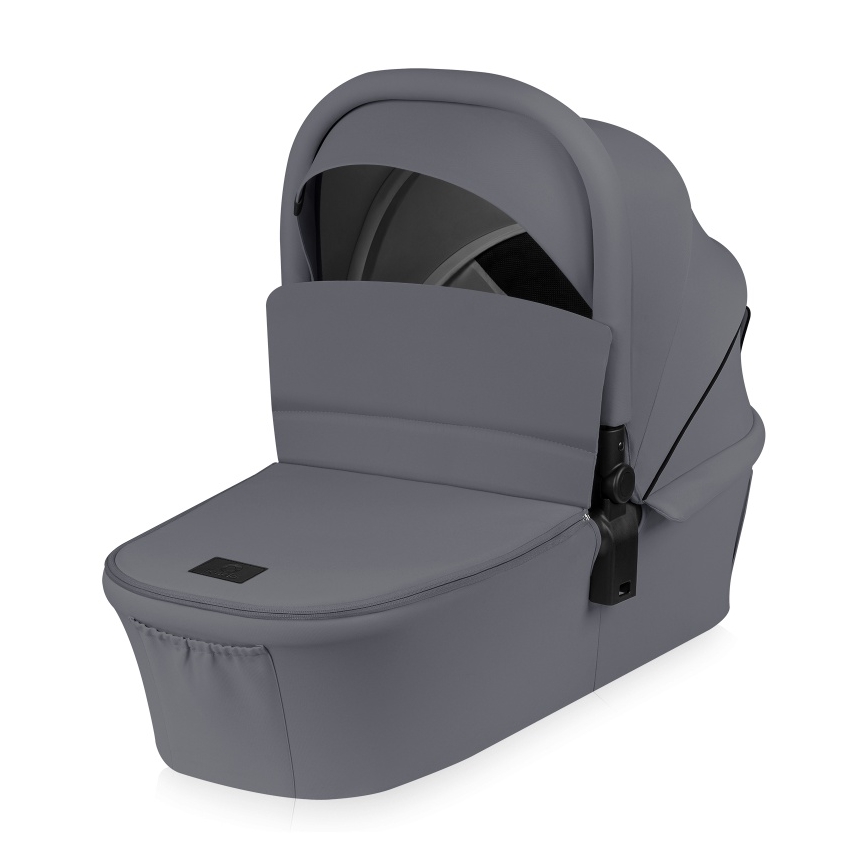 Lionelo - Kombinierter Kinderwagen 3-in-1 MIKA PLUS Grey Stone
