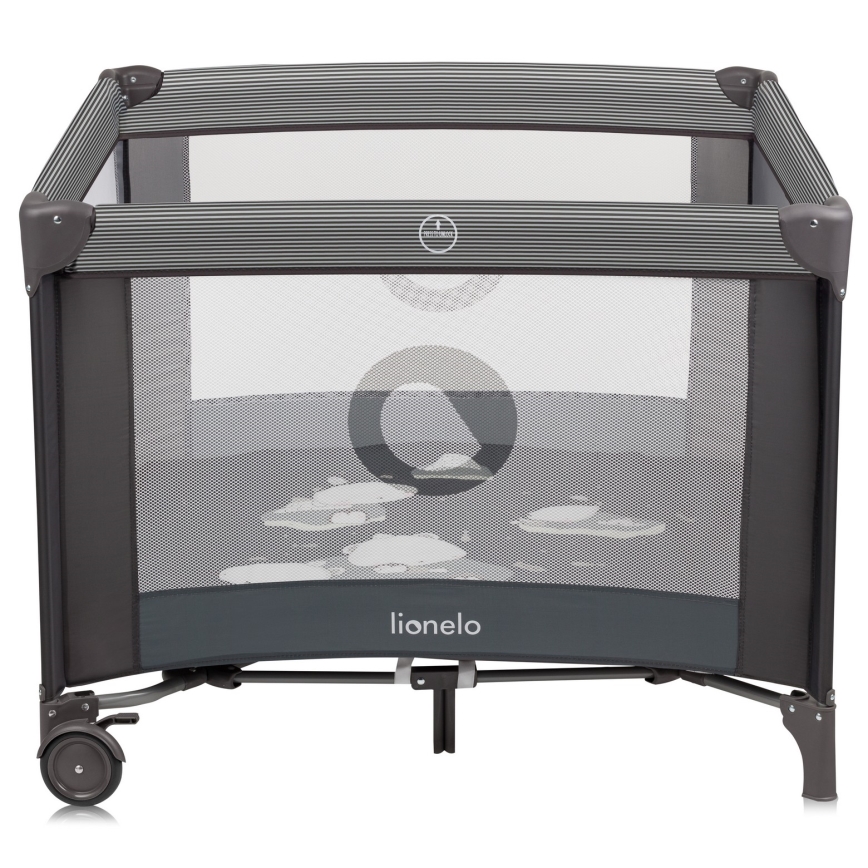 Lionelo - Laufgitter BONNIE Grau Scandi