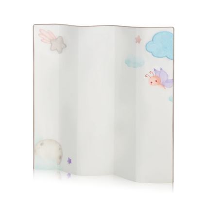 Lionelo - Laufgitter MILLE PLUS Grau/Beige