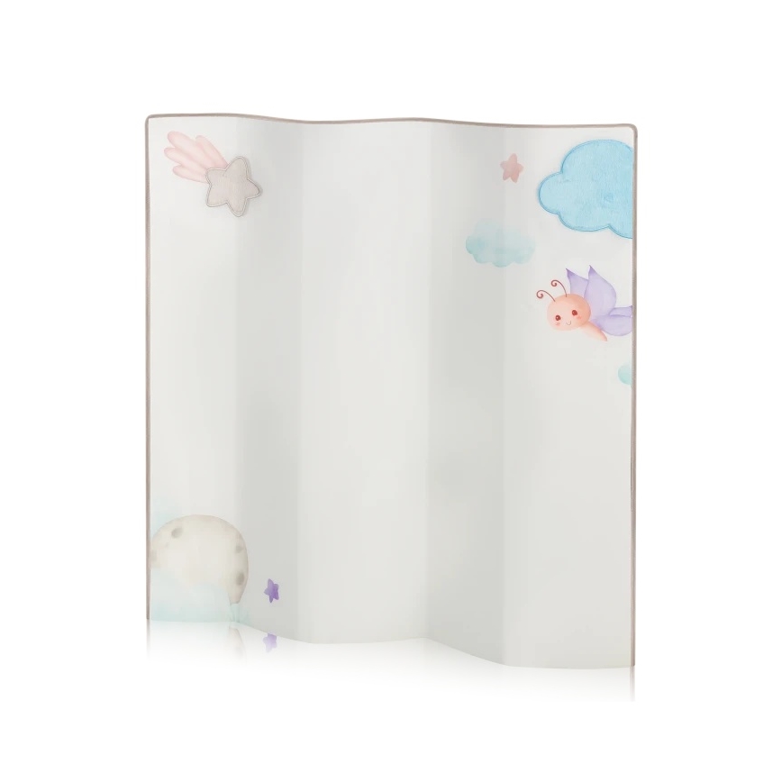 Lionelo - Laufgitter MILLE PLUS Grau/Beige