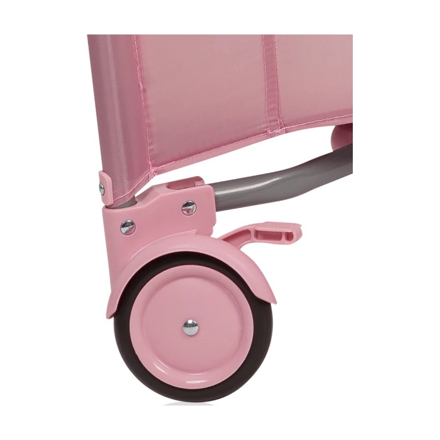 Lionelo - Laufgitter MILLE PLUS Pink