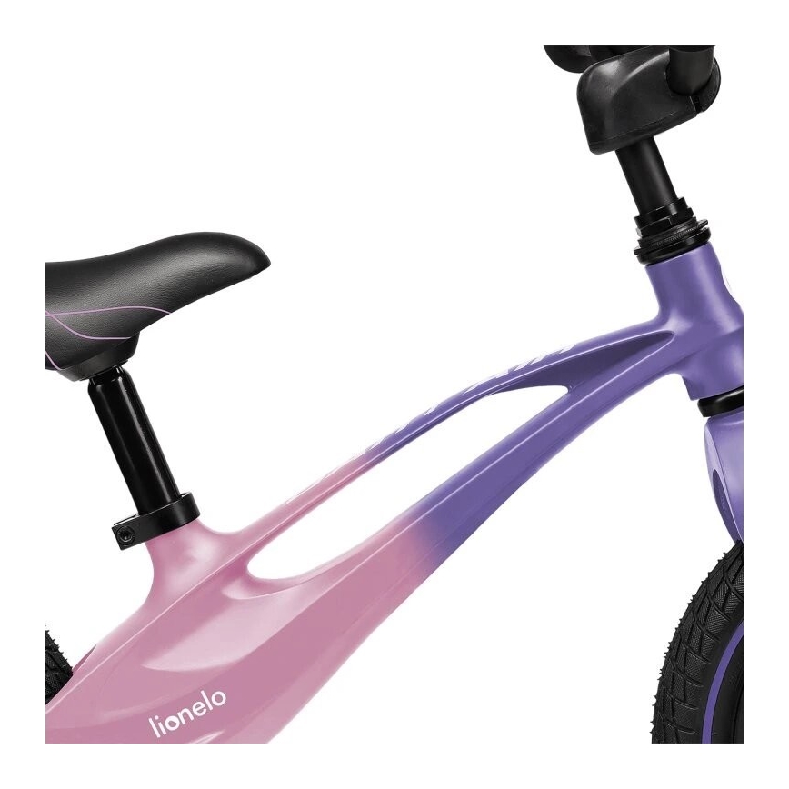 Lionelo - Laufrad BART AIR violett/rosa
