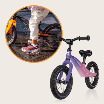Lionelo - Laufrad BART AIR violett/rosa