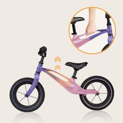 Lionelo - Laufrad BART AIR violett/rosa