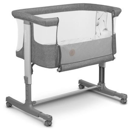 Lionelo - Lettino 3 in 1 AURORA grigio scuro