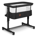 Lionelo - Lettino 3 in 1 per bambini AURORA Grigio Grafite
