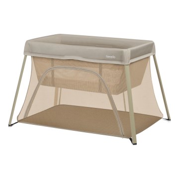 Lionelo - Lettino da viaggio 3 in 1 ALICE Beige Oliva