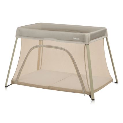 Lionelo - Lettino da viaggio 3 in 1 ALICE Beige Oliva