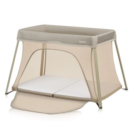 Lionelo - Lettino da viaggio 3 in 1 ALICE Beige Oliva