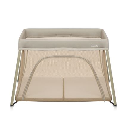 Lionelo - Lettino da viaggio 3 in 1 ALICE Beige Oliva
