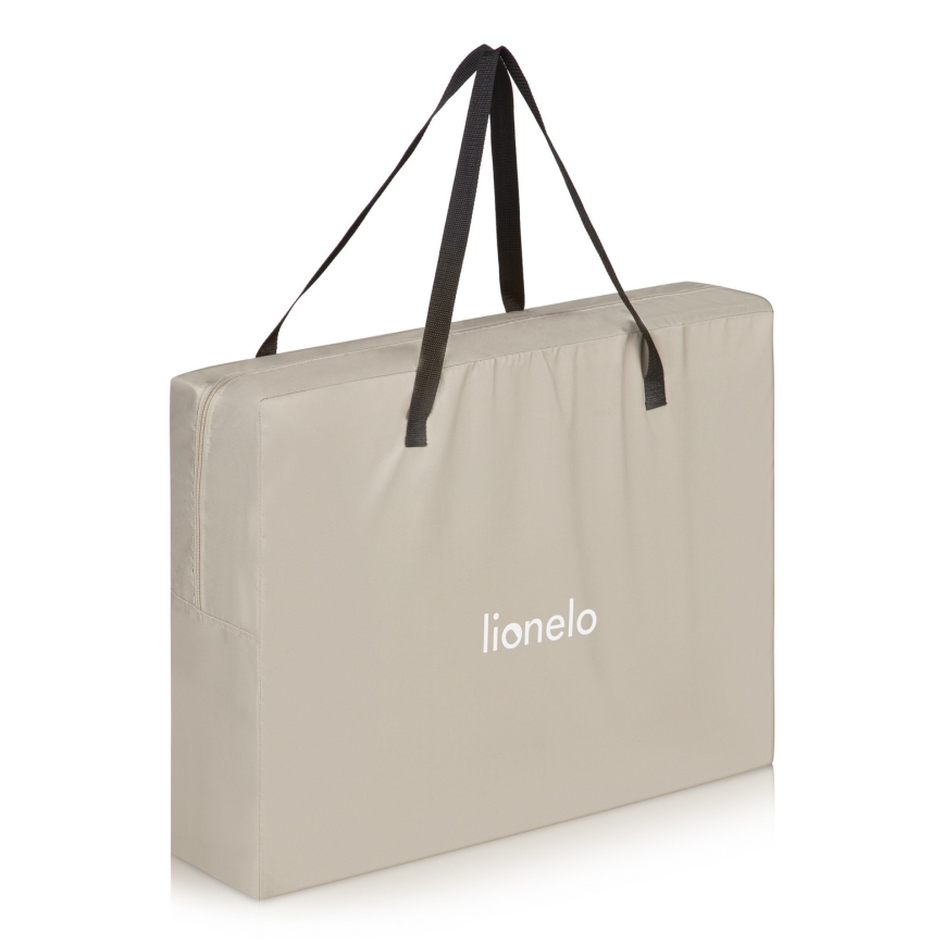Lionelo - Lettino da viaggio 3 in 1 ALICE Beige Oliva