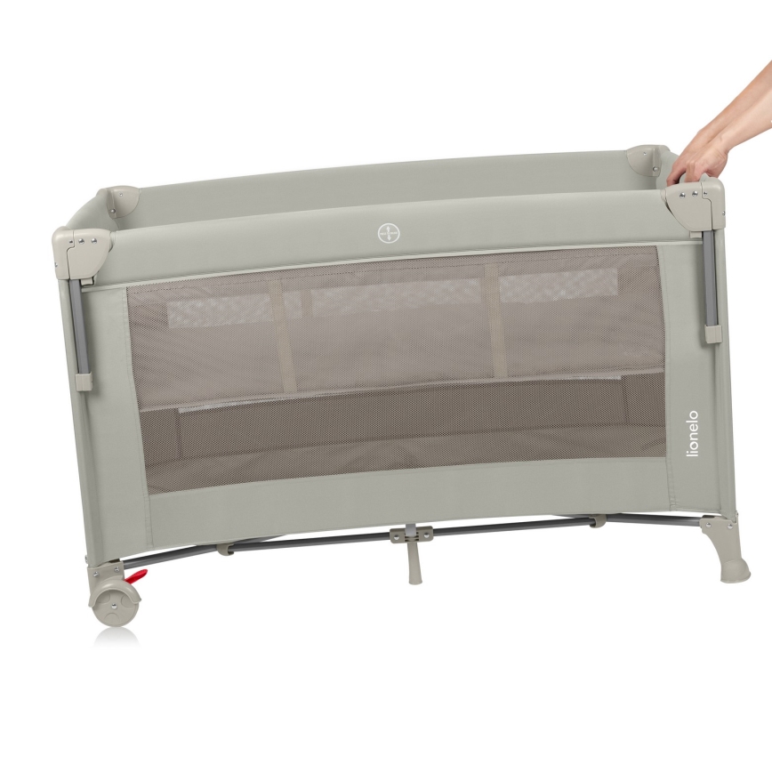 Lionelo - Lettino da viaggio 3 in 1 ELLEN Beige Sand