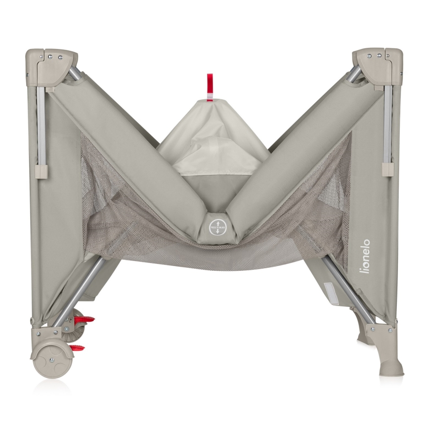 Lionelo - Lettino da viaggio 3 in 1 ELLEN Beige Sand