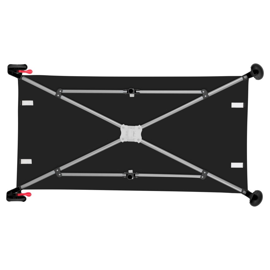 Lionelo - Lettino da viaggio 3 in 1 ELLEN Black Carbon