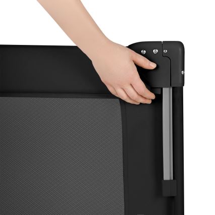 Lionelo - Lettino da viaggio 3 in 1 ELLEN Black Carbon