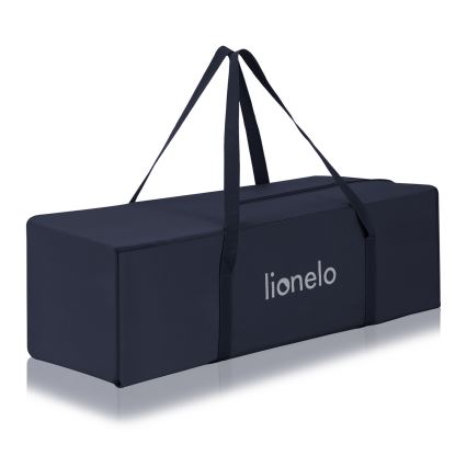 Lionelo - Lettino da viaggio JASMIN EASY FOLD Blu navy