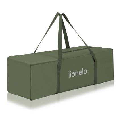 Lionelo - Lettino da viaggio JASMIN EASY FOLD Verde oliva