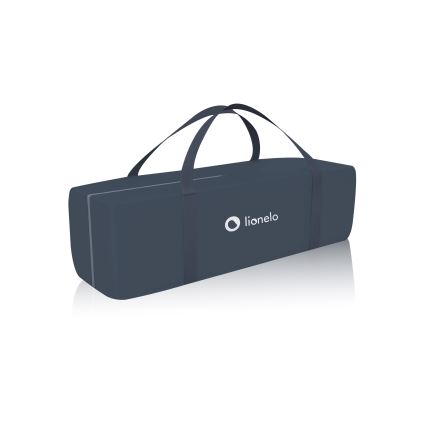 Lionelo - Lettino da viaggio STEFI Blu-Grigio