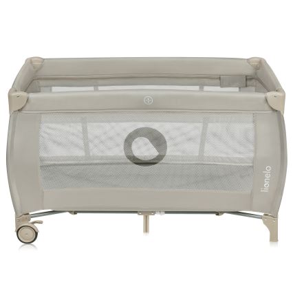 Lionelo - Lettino da viaggio STEFI PLUS Beige Cappuccino