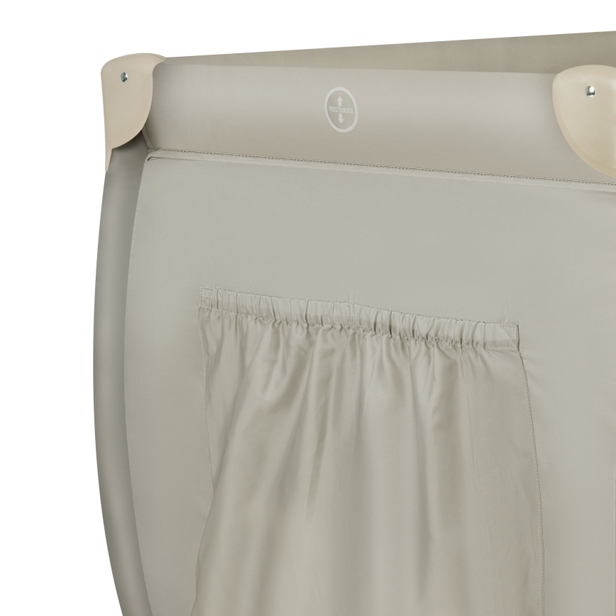 Lionelo - Lettino da viaggio STEFI PLUS Beige Cappuccino