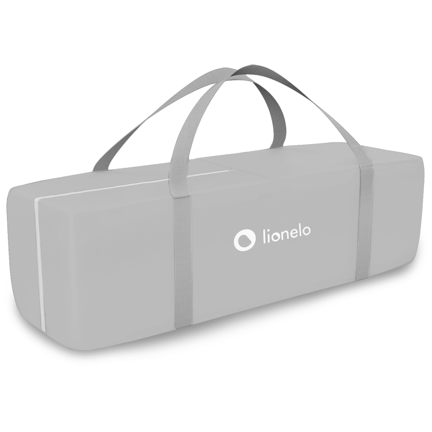 Lionelo - Lettino da viaggio STEFI PLUS Rosa/Giallo