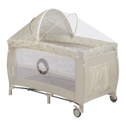 Lionelo - Lettino da viaggio SVEN PLUS beige