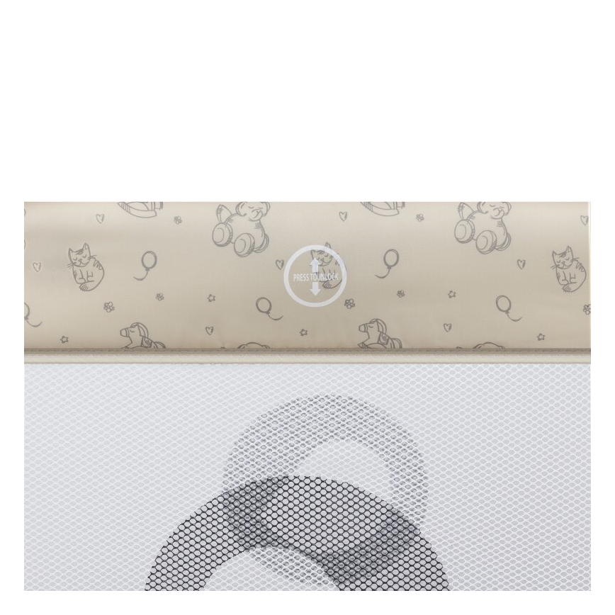 Lionelo - Lettino da viaggio SVEN PLUS beige