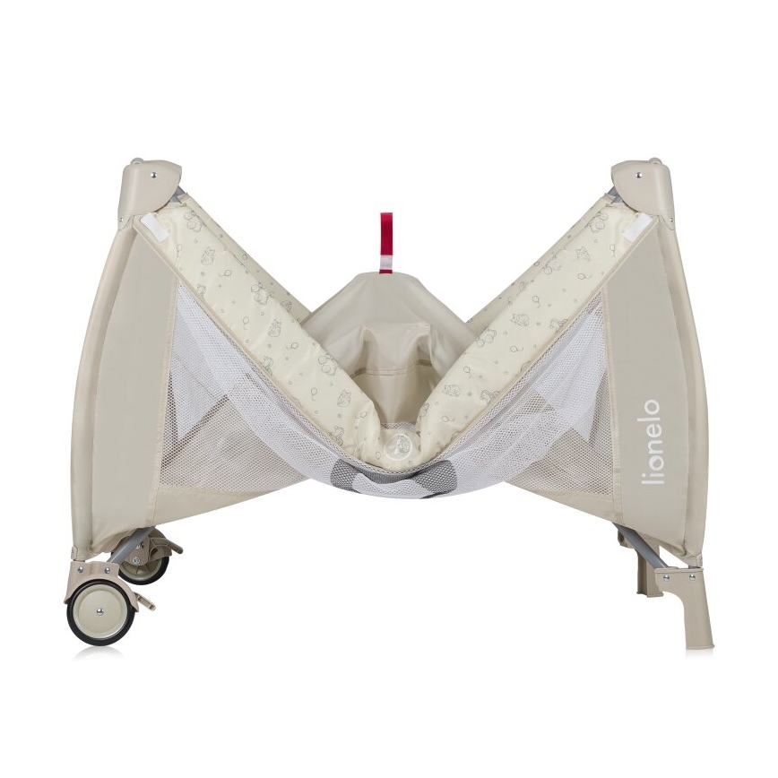 Lionelo - Lettino da viaggio SVEN PLUS beige