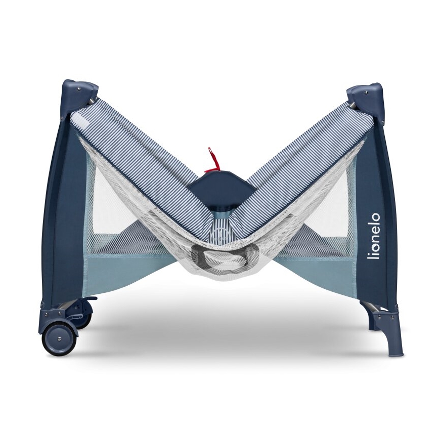 Lionelo - Lettino da viaggio SVEN PLUS blu