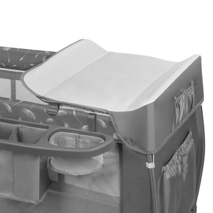 Lionelo - Lettino da viaggio SVEN PLUS grigio