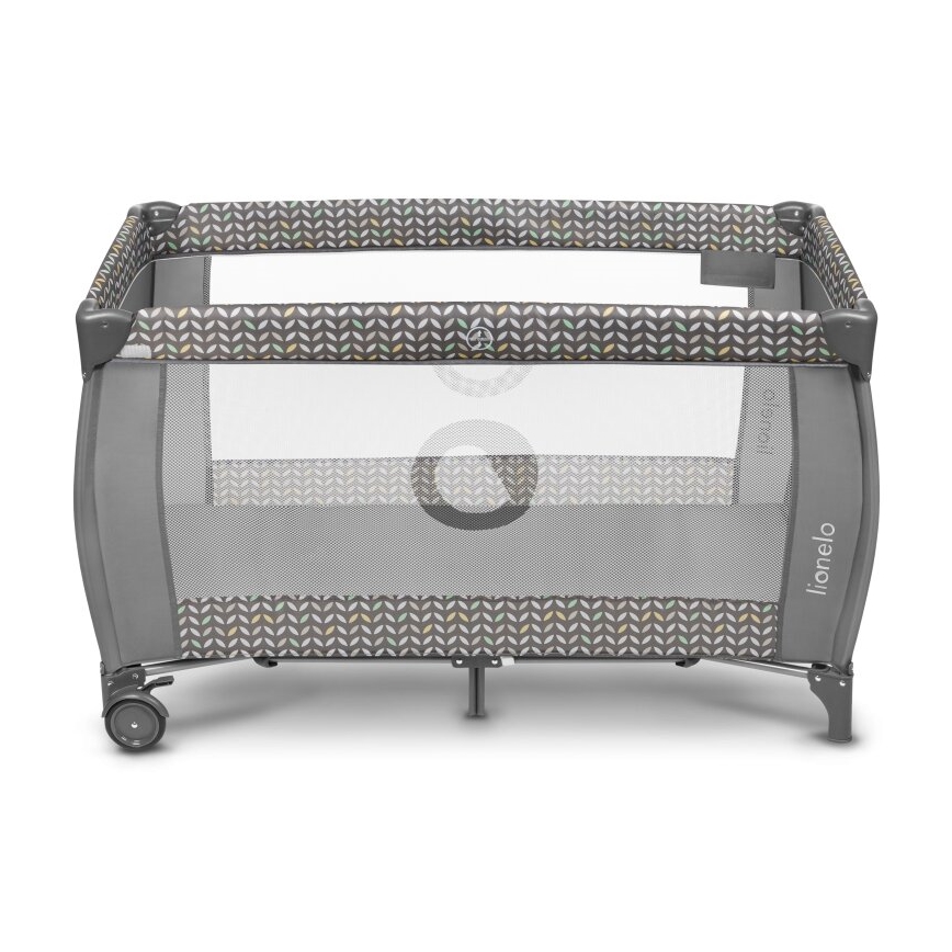 Lionelo - Lettino da viaggio SVEN PLUS grigio