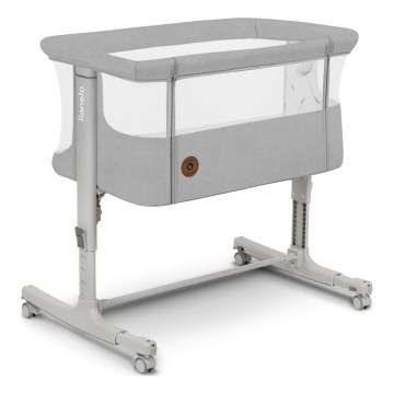Lionelo - Lettino per bambini 3 in 1 AURORA grigio