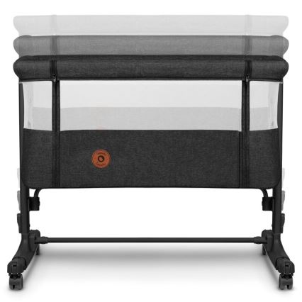 Lionelo - Lettino per bambini 3 in 1 AURORA nero