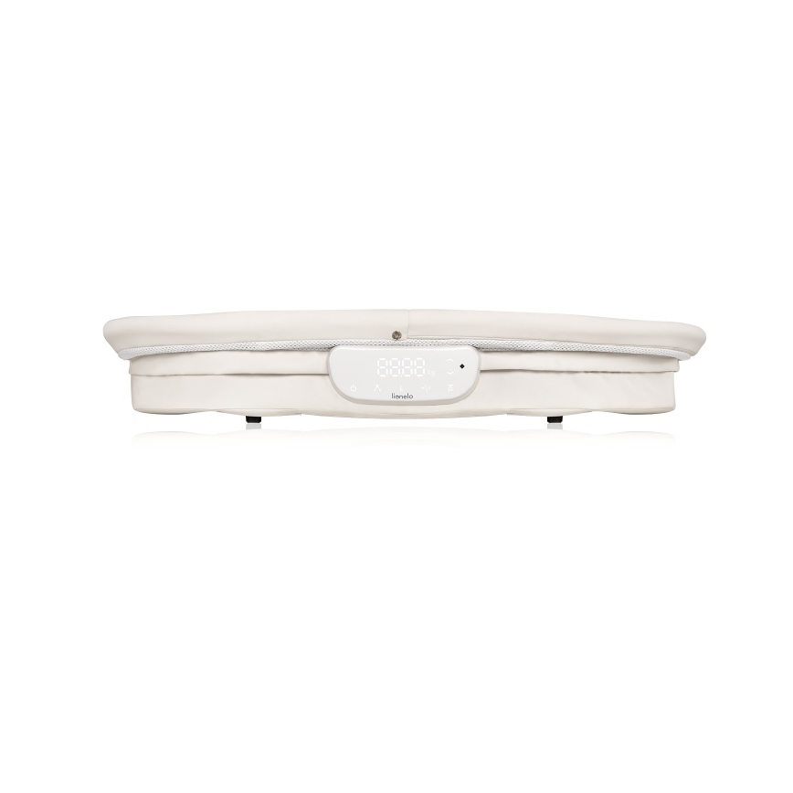 Lionelo - Lettino per bambini con bilancia integrata CORAL White