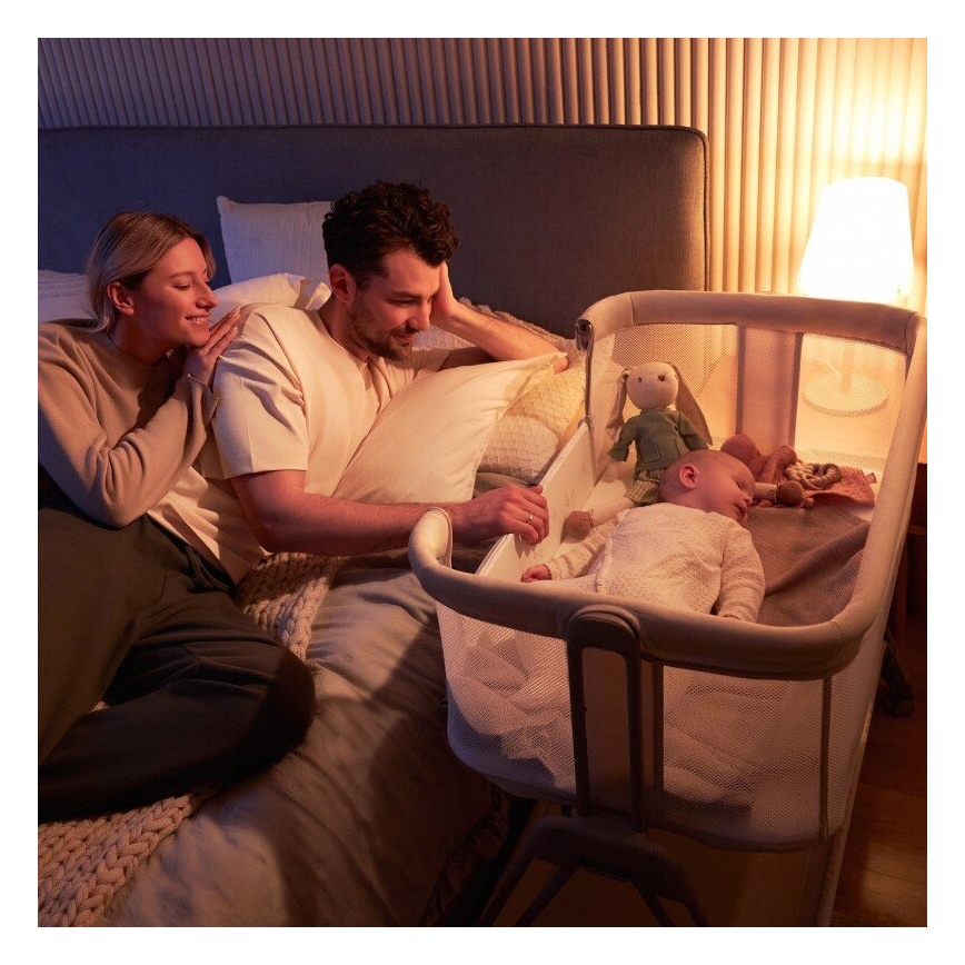 Lionelo - Lit bébé 2 en 1 LUNA beige